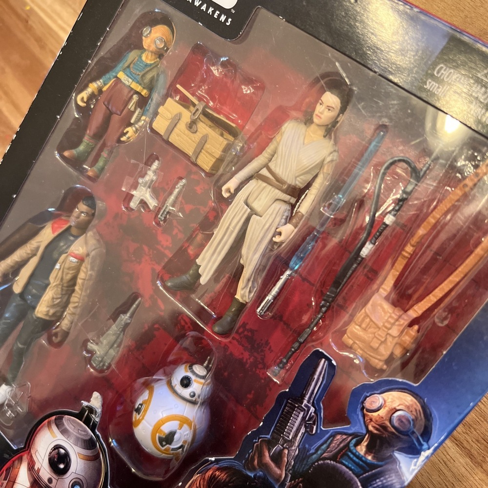 Hasbro Star Wars The Force Awakens Home 3.75 inch Pack Takodana Encounter Action - Picture 6 of 6
